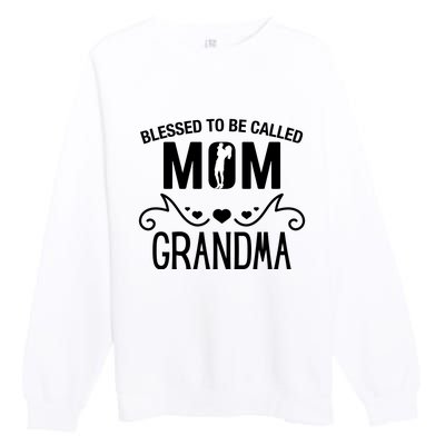 Funny Mothers Day T S Premium Crewneck Sweatshirt