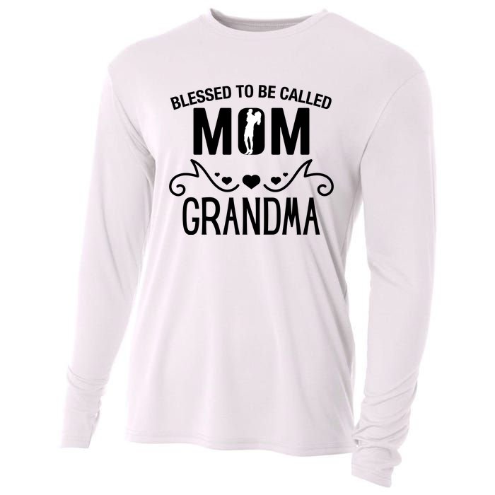 Funny Mothers Day T S Cooling Performance Long Sleeve Crew