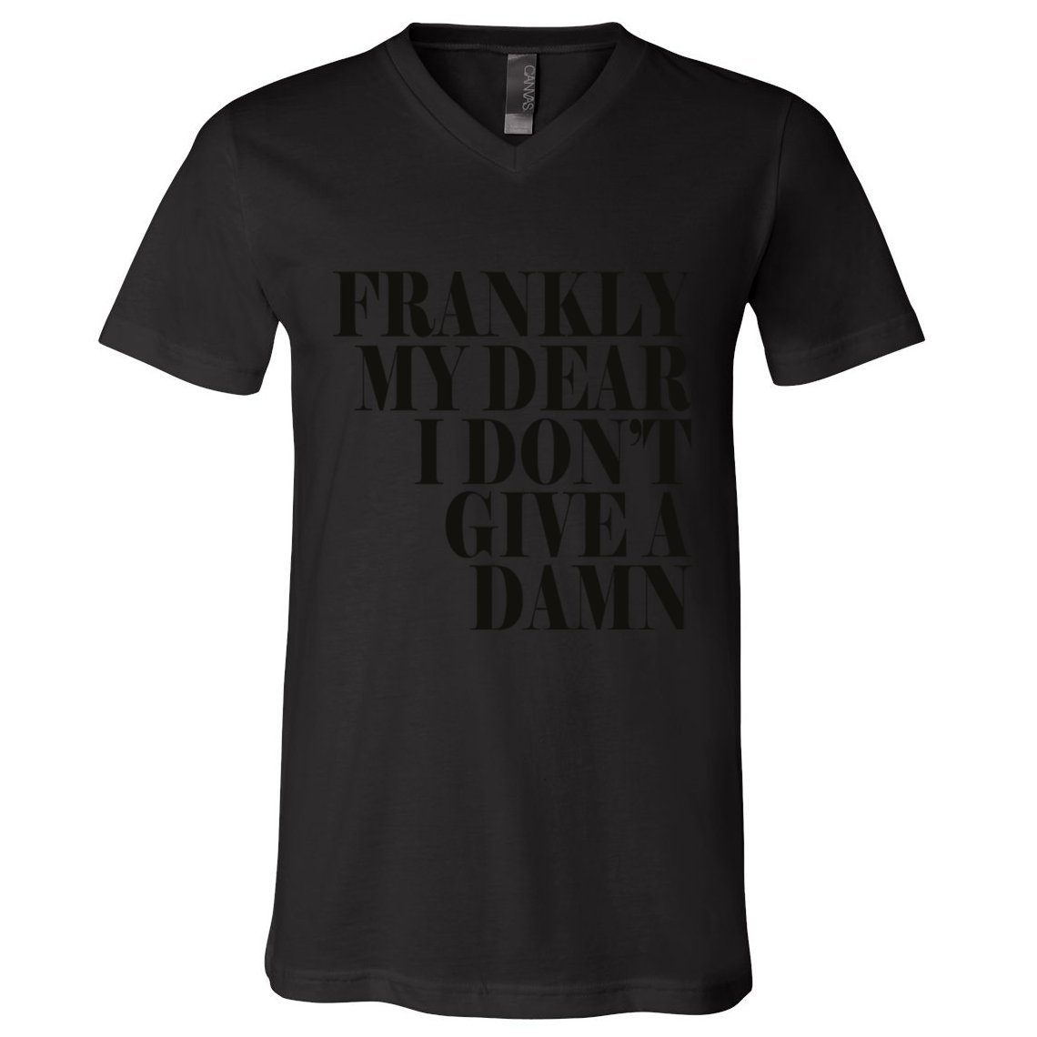 Frankly My Dear I DonT Give A Damn... V-Neck T-Shirt