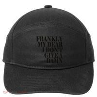 Frankly My Dear I DonT Give A Damn... 7-Panel Snapback Hat