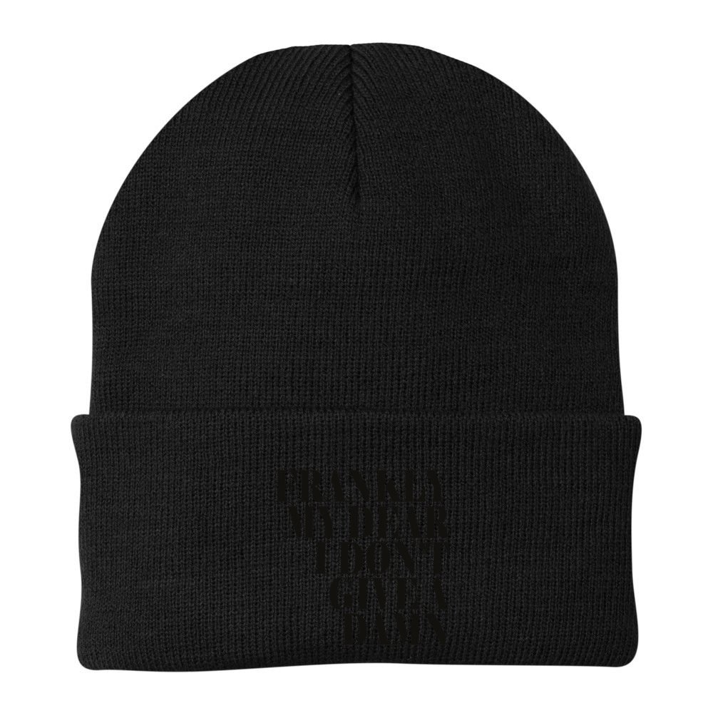 Frankly My Dear I DonT Give A Damn... Beanie