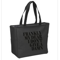 Frankly My Dear I DonT Give A Damn... Zip Tote Bag