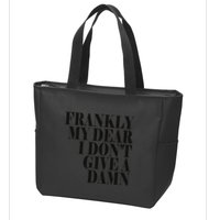 Frankly My Dear I DonT Give A Damn... Zip Tote Bag