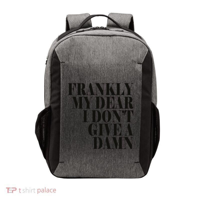 Frankly My Dear I DonT Give A Damn... Vector Backpack