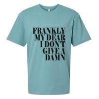 Frankly My Dear I DonT Give A Damn... Sueded Cloud Jersey T-Shirt
