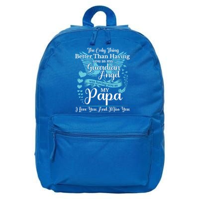 For My Dad In Heaven I Love You Miss You Memorial Day Gift 16 in Basic Backpack