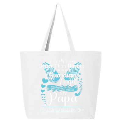 For My Dad In Heaven I Love You Miss You Memorial Day Gift 25L Jumbo Tote