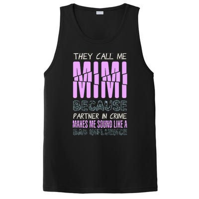 Funny Mothers Day They Call Me Mimi Gift PosiCharge Competitor Tank