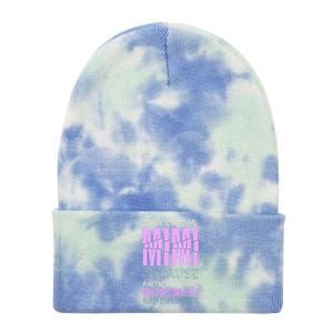 Funny Mothers Day They Call Me Mimi Gift Tie Dye 12in Knit Beanie