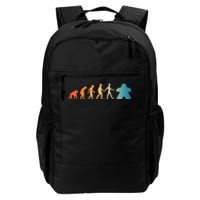 Funny Meeple Design Meeple Evolution Lovers Daily Commute Backpack