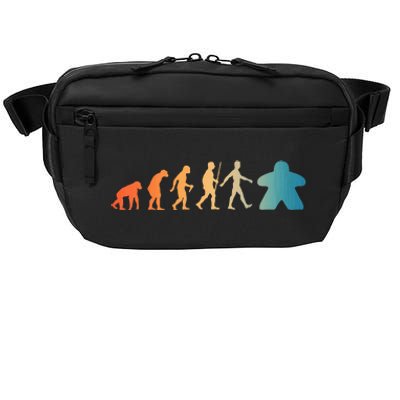 Funny Meeple Design Meeple Evolution Lovers Crossbody Pack