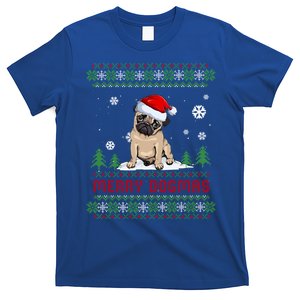 Funny Merry Dogmas Frenchie Santa Hat Ugly Christmas Sweater Gift T-Shirt