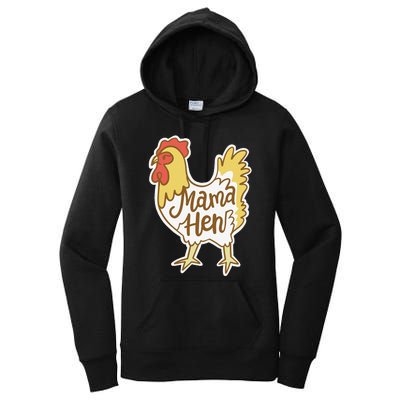 Funny Mother's Day Mama Hen Chicken Mom Farm Women's Pullover Hoodie