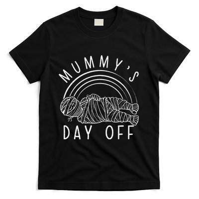 Funny MummyS Day Off Sarcophagus Ancient Egyptian Artifacts T-Shirt