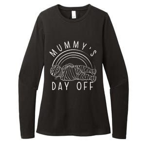 Funny MummyS Day Off Sarcophagus Ancient Egyptian Artifacts Womens CVC Long Sleeve Shirt