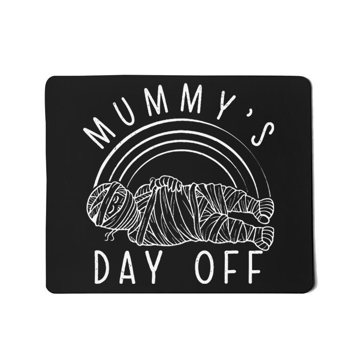 Funny MummyS Day Off Sarcophagus Ancient Egyptian Artifacts Mousepad