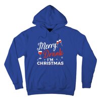 Funny Merry Drunk IM Christmas Merry IM Drunk Christmas Funny Gift Hoodie