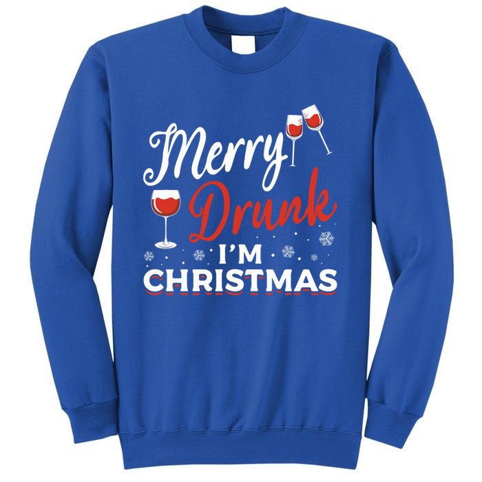 Funny Merry Drunk IM Christmas Merry IM Drunk Christmas Funny Gift Sweatshirt