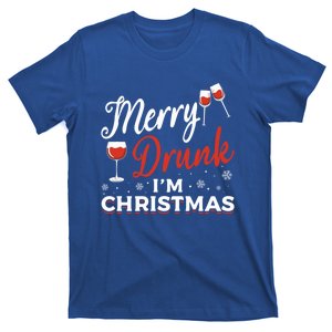 Funny Merry Drunk IM Christmas Merry IM Drunk Christmas Funny Gift T-Shirt