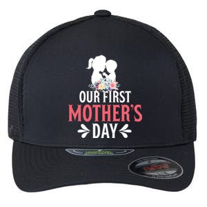 First MotherS Day Celebration Graphic Flexfit Unipanel Trucker Cap