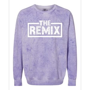 Family Matching Daughter Son The Original The Remix Colorblast Crewneck Sweatshirt