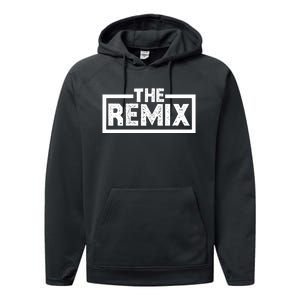 Family Matching Daughter Son The Original The Remix Performance Fleece Hoodie