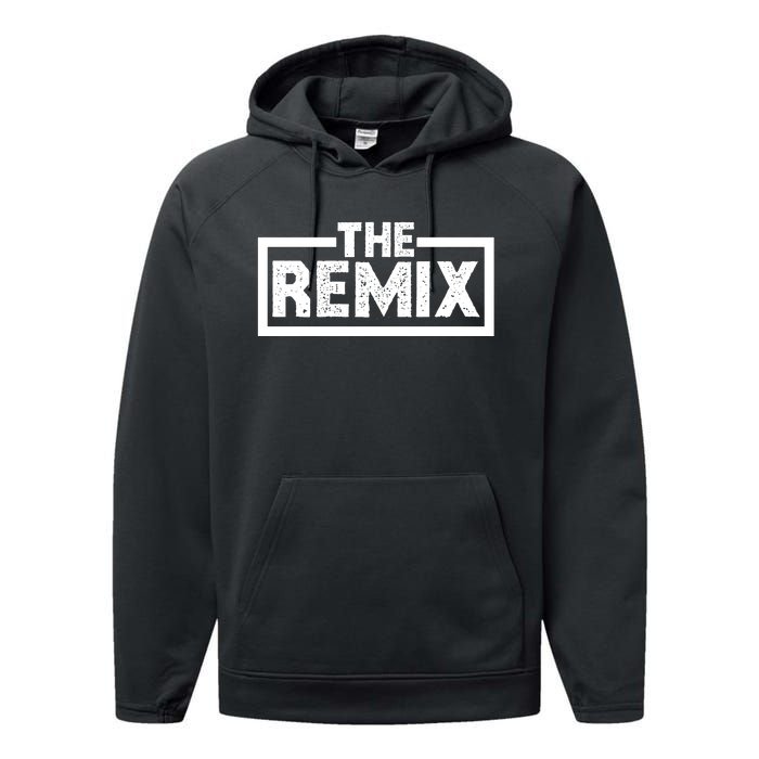 Family Matching Daughter Son The Original The Remix Performance Fleece Hoodie