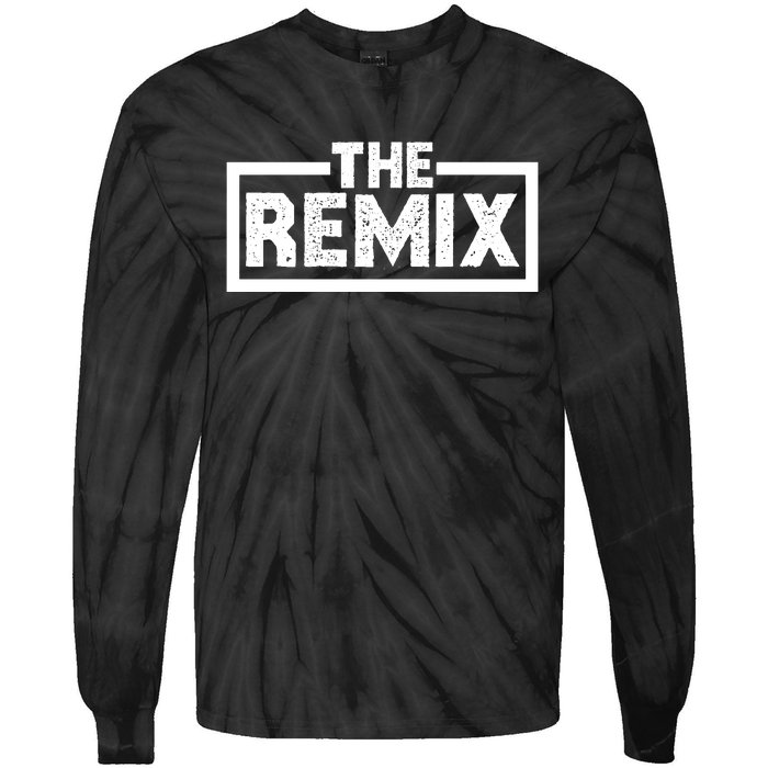 Family Matching Daughter Son The Original The Remix Tie-Dye Long Sleeve Shirt