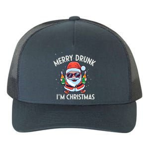 Funny Merry Drunk I´M Christmas Merry Christmas Cute Gift Yupoong Adult 5-Panel Trucker Hat