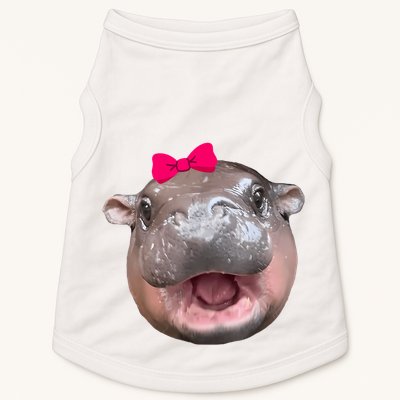 Funny Moo Deng Hippo Cute Baby Pygmy Coquette Doggie Tank