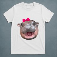 Funny Moo Deng Hippo Cute Baby Pygmy Coquette T-Shirt