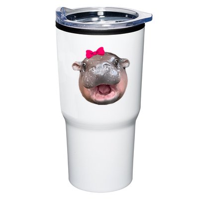 Funny Moo Deng Hippo Cute Baby Pygmy Coquette Tumbler