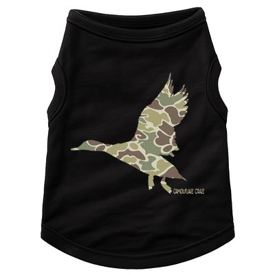Flying Mallard Duck Camouflage Camo Duck Hunting Camo Hunter Doggie Tank