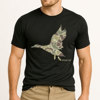 Flying Mallard Duck Camouflage Camo Duck Hunting Camo Hunter Cooling Performance Crew T-Shirt