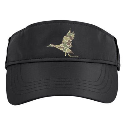 Flying Mallard Duck Camouflage Camo Duck Hunting Camo Hunter Adult Drive Performance Visor
