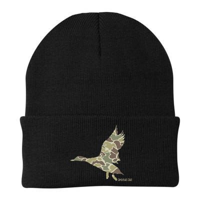Flying Mallard Duck Camouflage Camo Duck Hunting Camo Hunter Beanie
