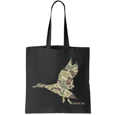 Flying Mallard Duck Camouflage Camo Duck Hunting Camo Hunter Bag