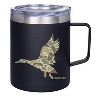 Flying Mallard Duck Camouflage Camo Duck Hunting Camo Hunter 12oz Stainless Steel Coffee Mug