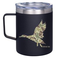 Flying Mallard Duck Camouflage Camo Duck Hunting Camo Hunter 12oz Stainless Steel Coffee Mug