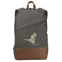Flying Mallard Duck Camouflage Camo Duck Hunting Camo Hunter Cotton Canvas Backpack
