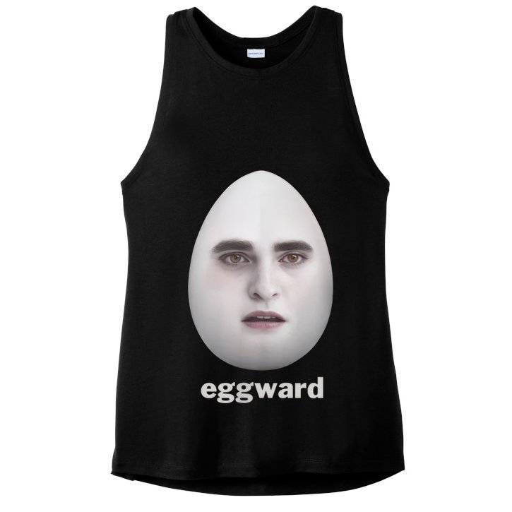 funny meme eggward Ladies PosiCharge Tri-Blend Wicking Tank