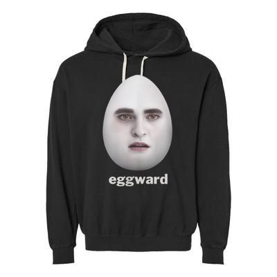 funny meme eggward Garment-Dyed Fleece Hoodie