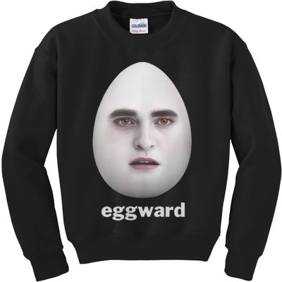 funny meme eggward Kids Sweatshirt