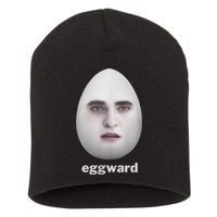 funny meme eggward Short Acrylic Beanie