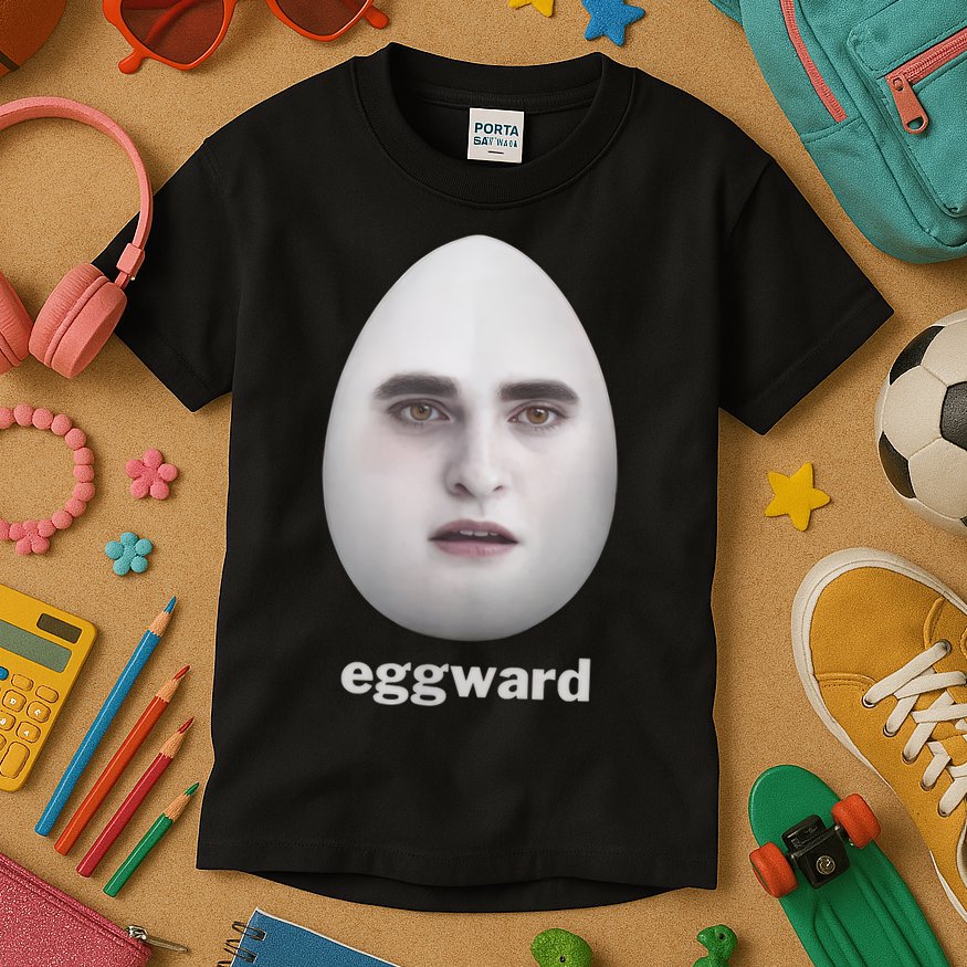 funny meme eggward Kids T-Shirt