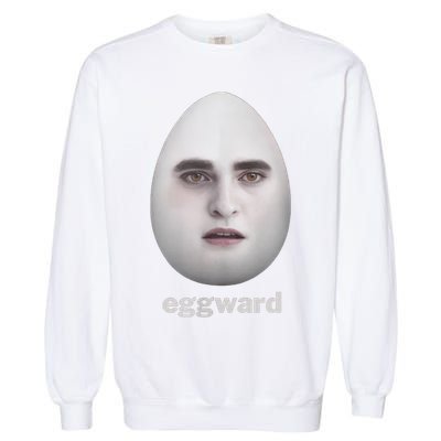 funny meme eggward Garment-Dyed Sweatshirt