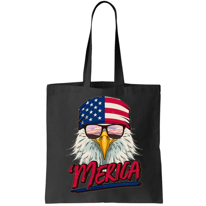 Funny Merica Eagle USA American Flag Bag