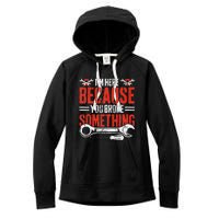 Funny Mechanic Engineer Art For Dad Husband Grandpa Gift Women's Fleece Hoodie