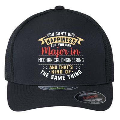 Funny Mechanical Engineering Major Student Graduation Flexfit Unipanel Trucker Cap