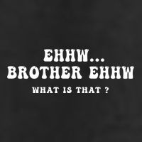 Funny Meme Ew Brother Ew What Is That 7 Panel Mesh Trucker Snapback Hat